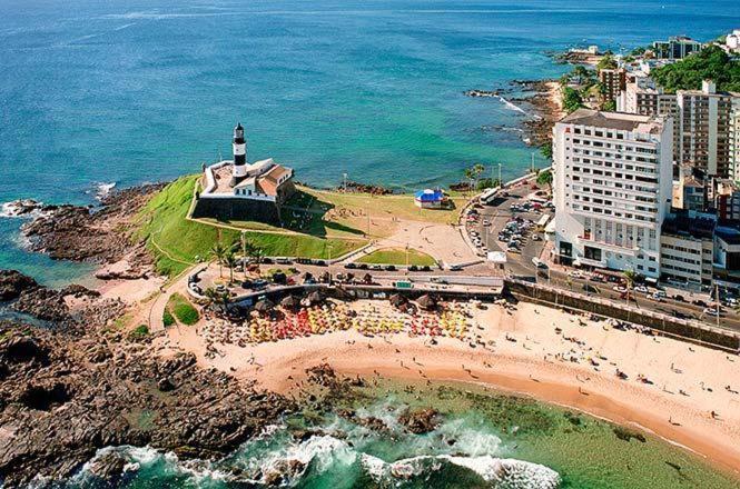 شقة Flat Luxo Bem Localizado No Bairro Da Barra السلفادور المظهر الخارجي الصورة